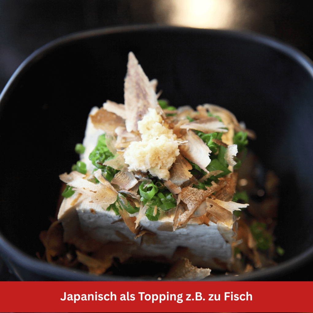 Bonito-Flocken als Topping Stilife