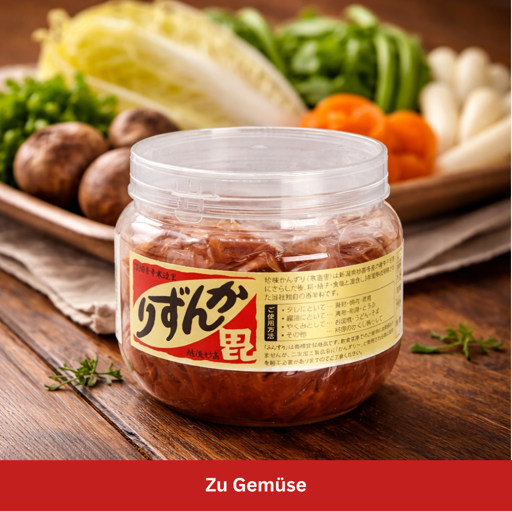 Kanzuri 400g zu Gemüse Stillife