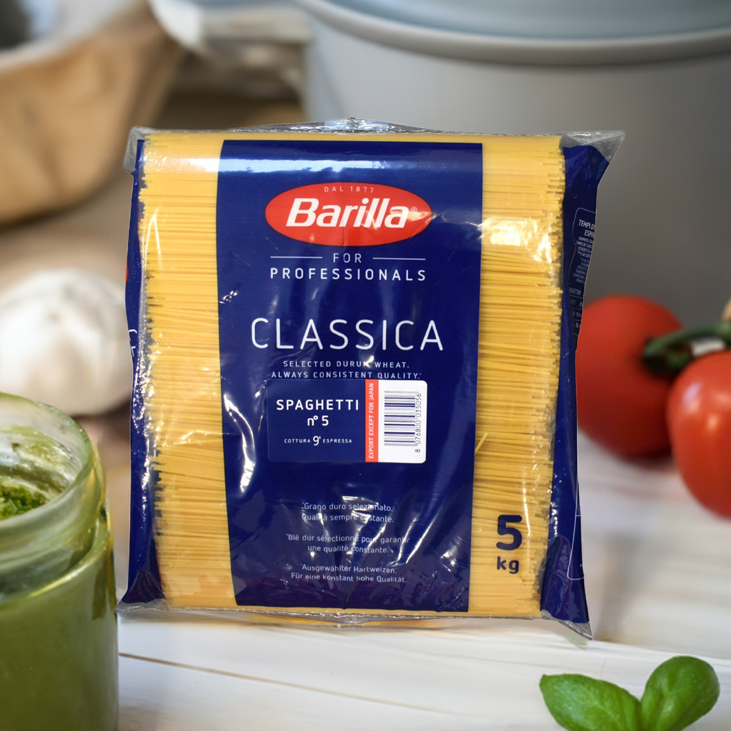Barilla Spaghetti 5 kg Stillife