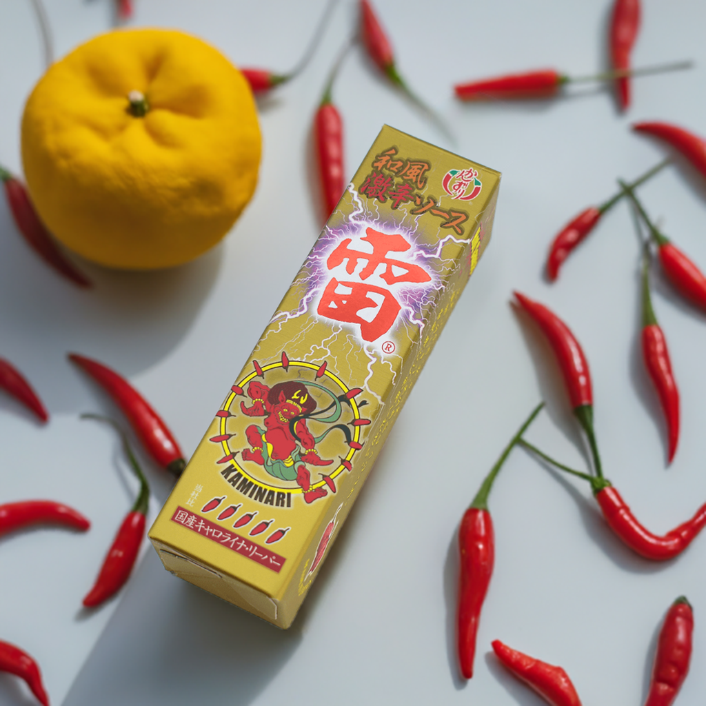 Carolina Reaper Kanzuri Zutaten auf Bild