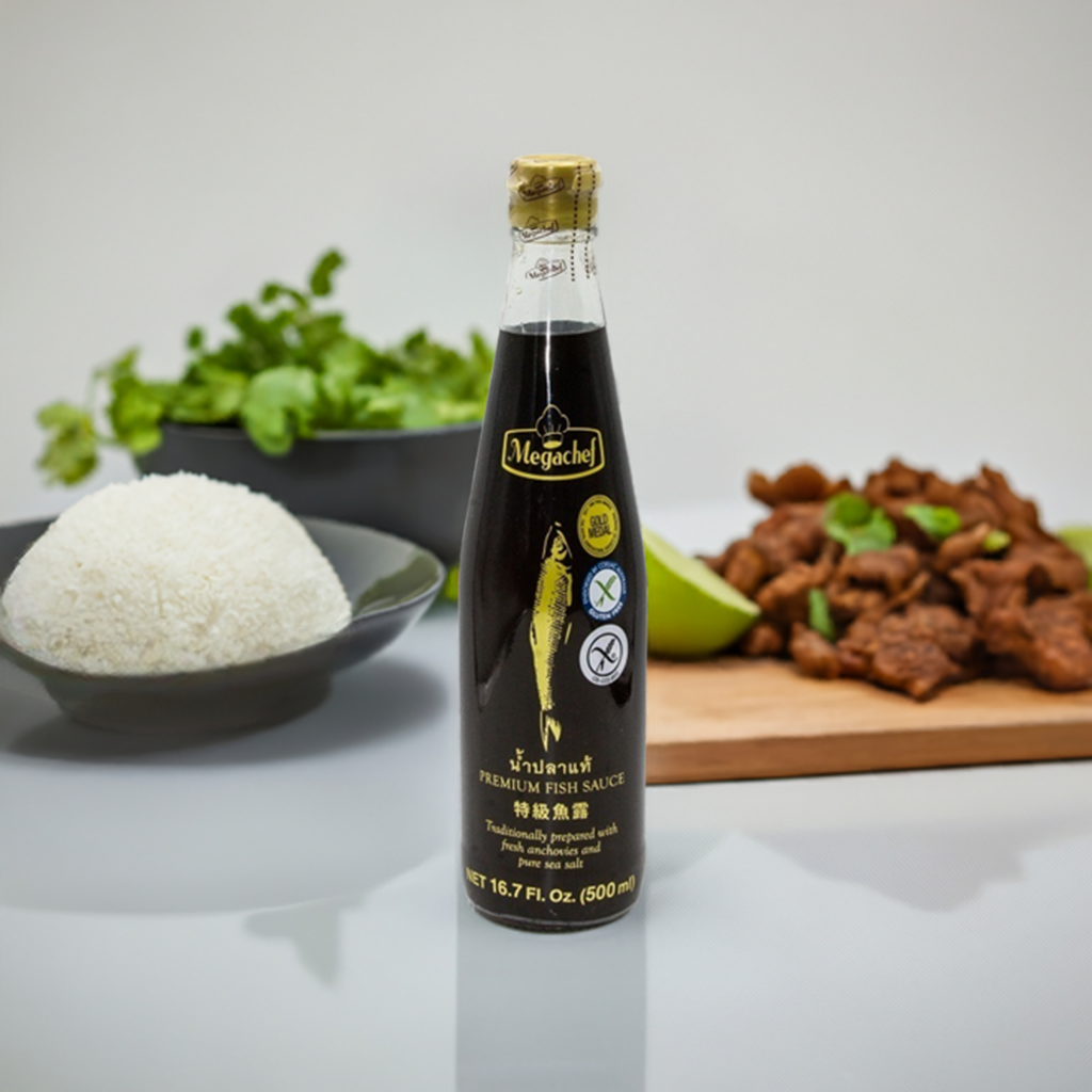 Megachef Fischsauce Stillife