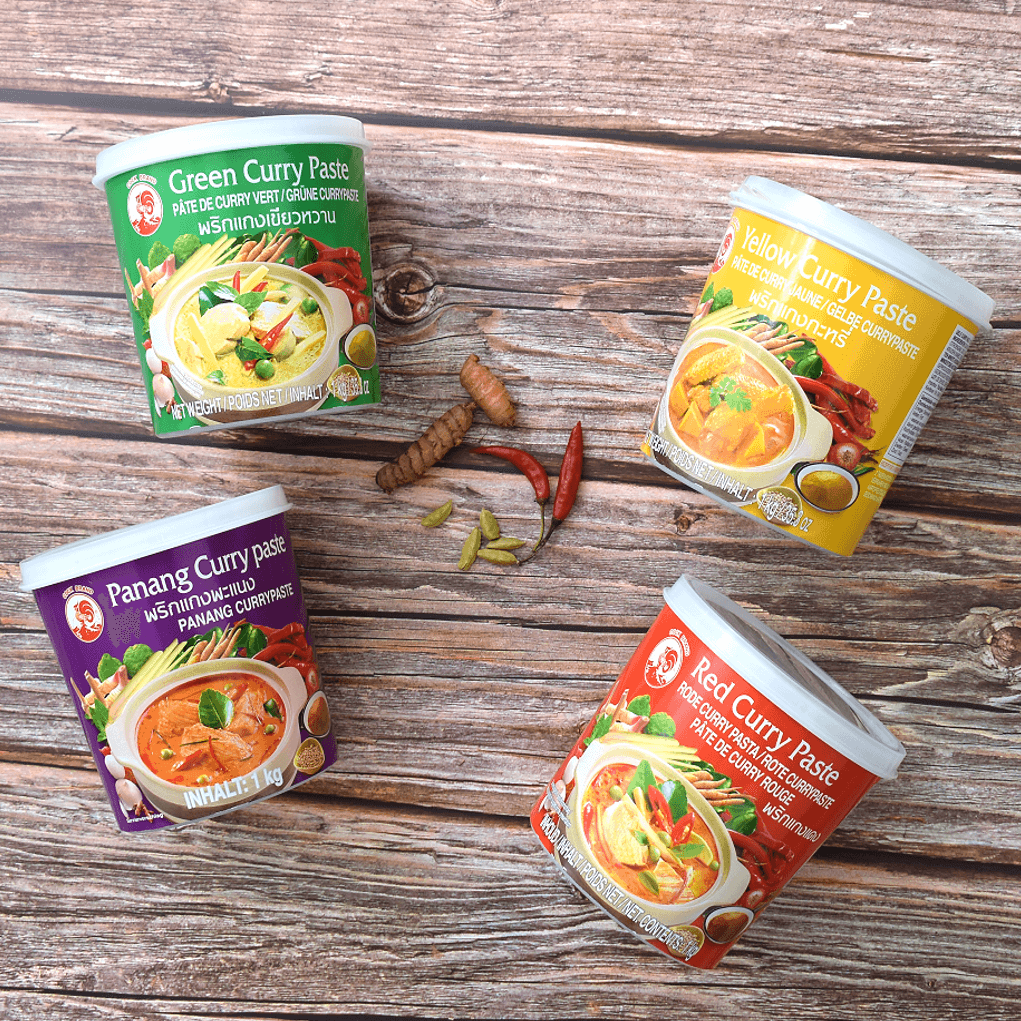 Quartett Currypasten