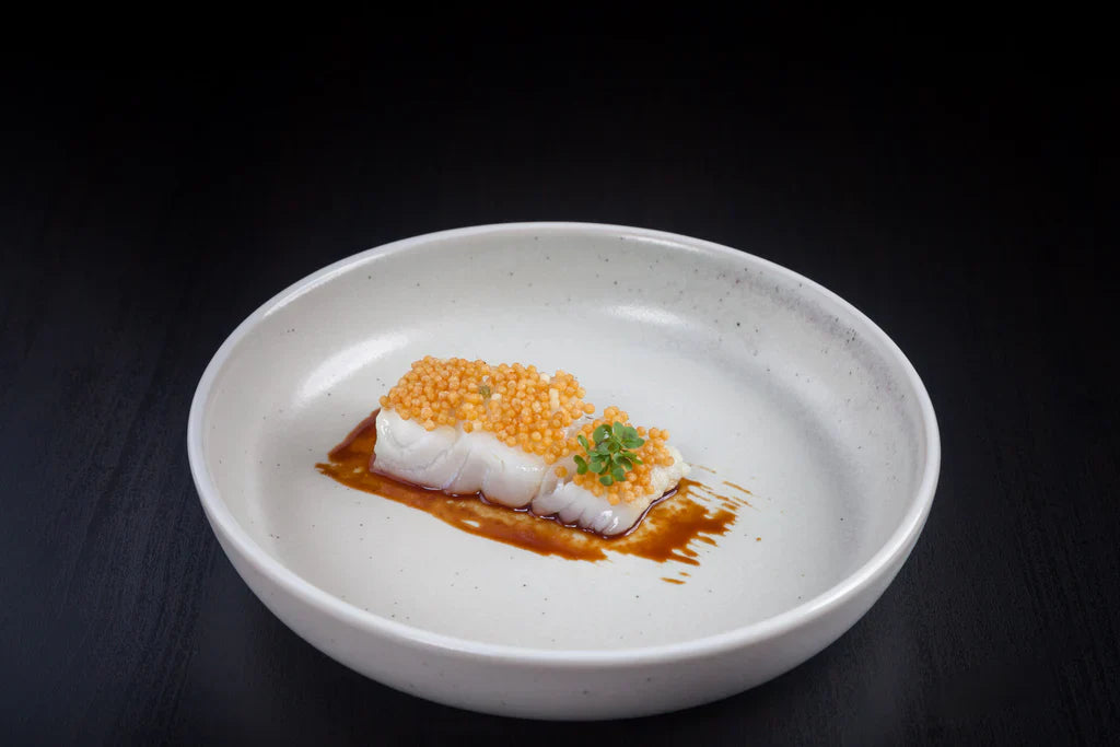 KABELJAU mit FURIKAKE-Panade