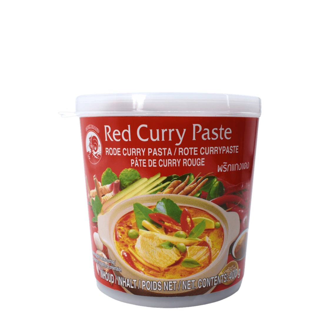 Rote Thai Curry-Paste 400 g ohne Geschmacksverstärker online kaufen ...