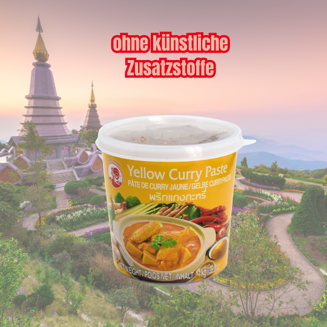 Gelbe Cock Currypaste 400 g