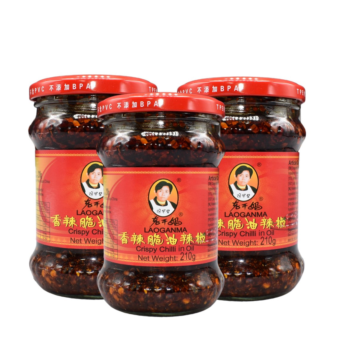 Lao Gan Ma 210 g Dreierpack