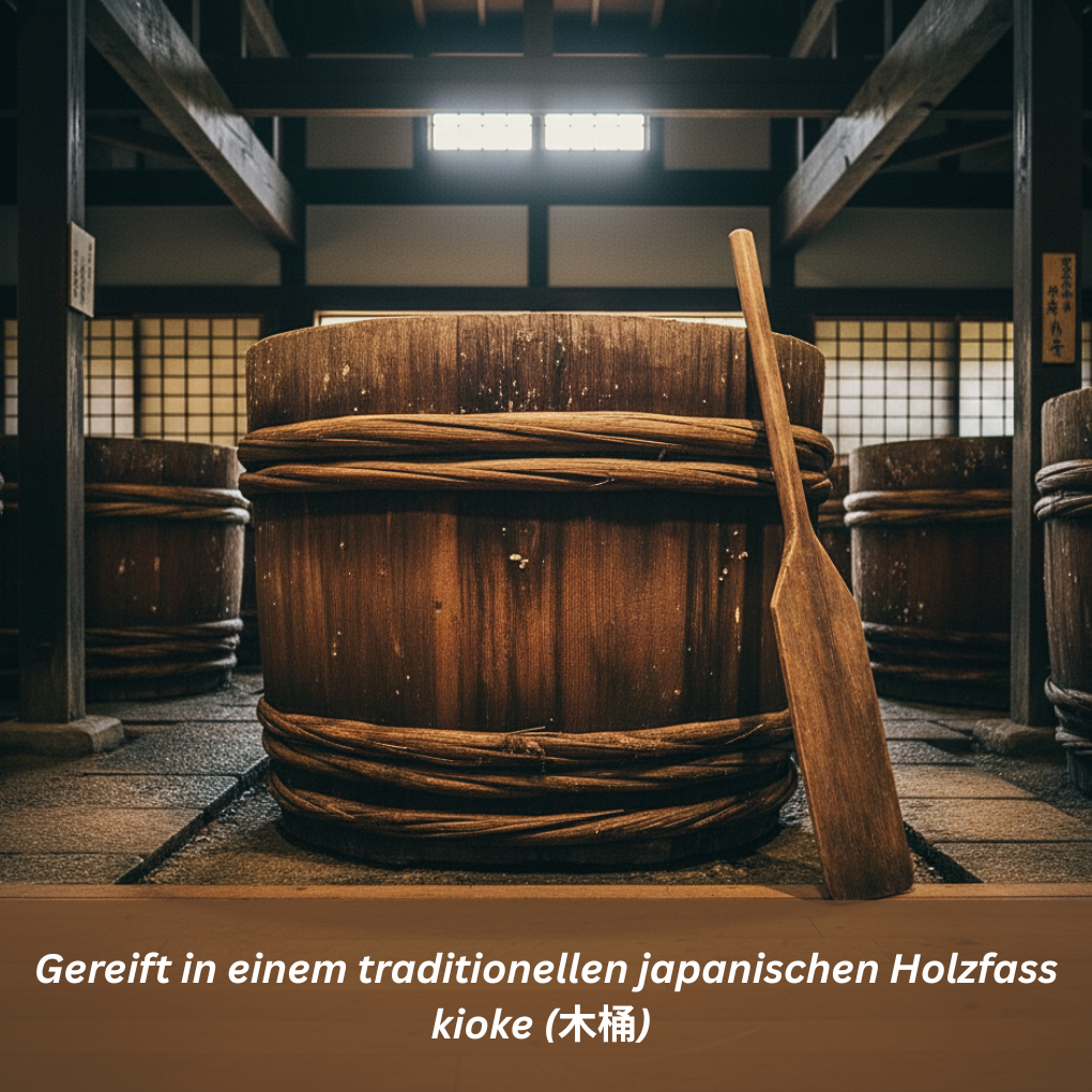 Reifung im japanischen Holzfass