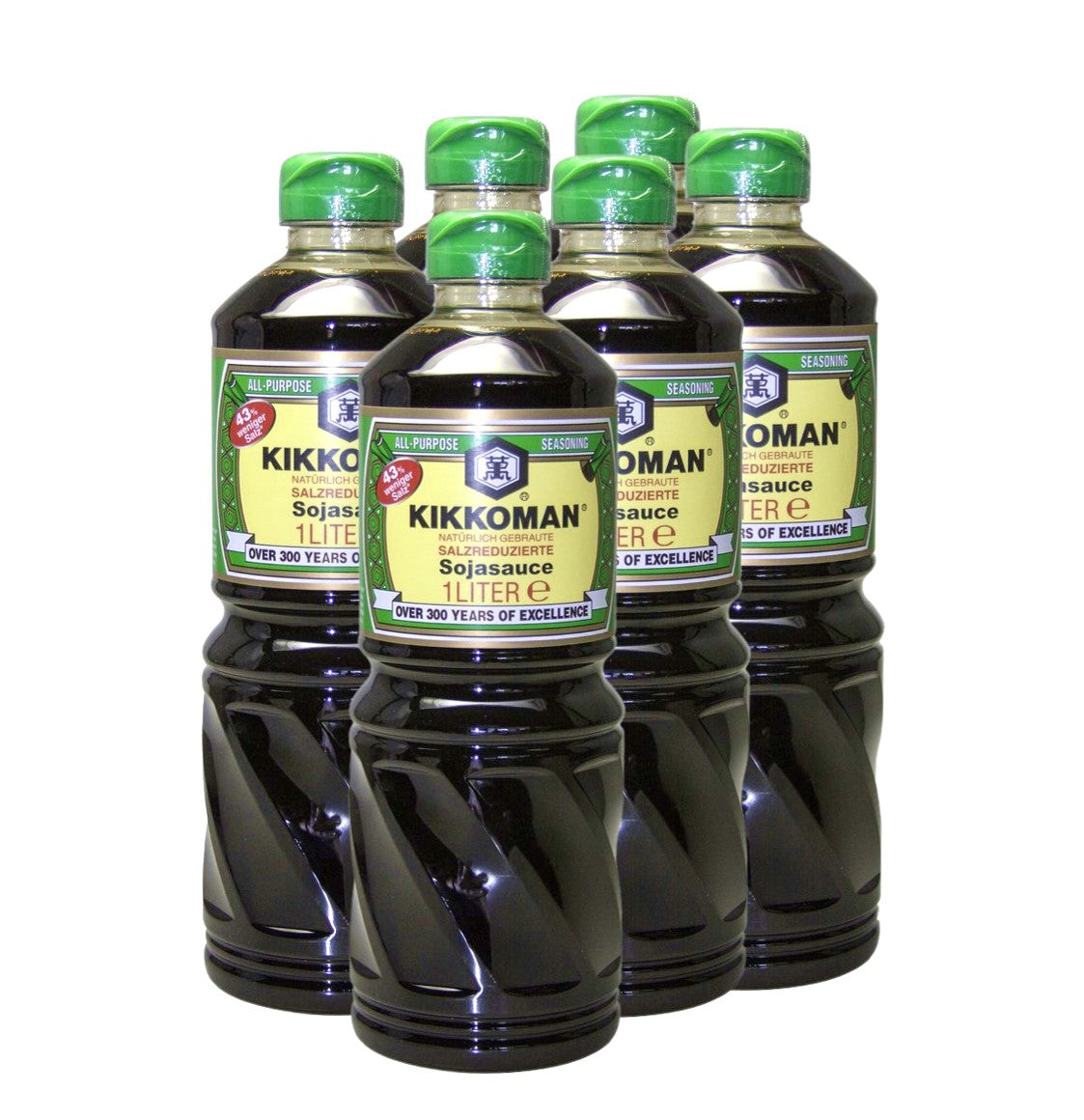 Kikkoman Sojasauce salzreduziert 6er Pack