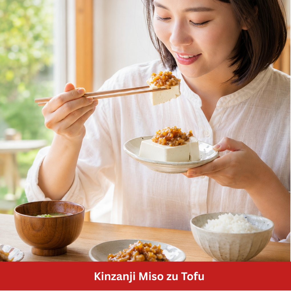 Kinzanji Miso zu Tofu
