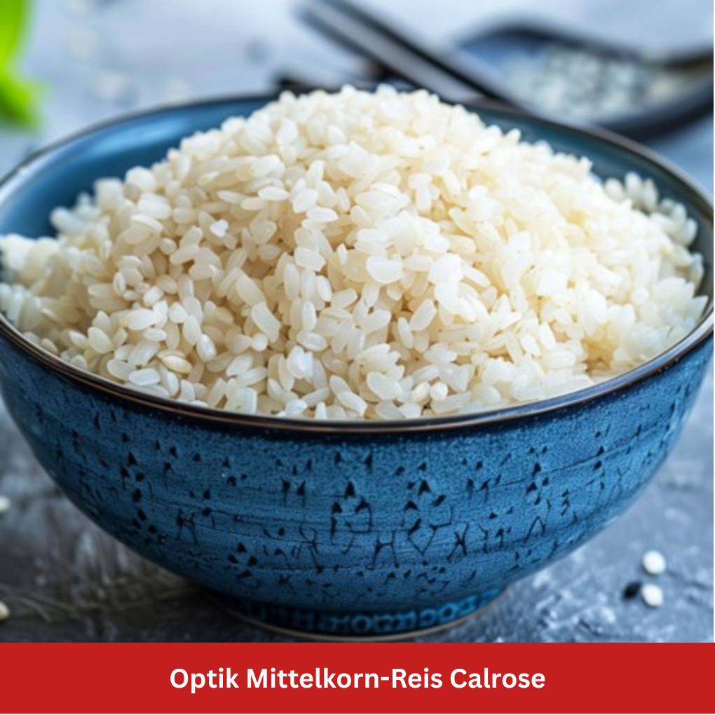 Calrose-Reis in Schüssel