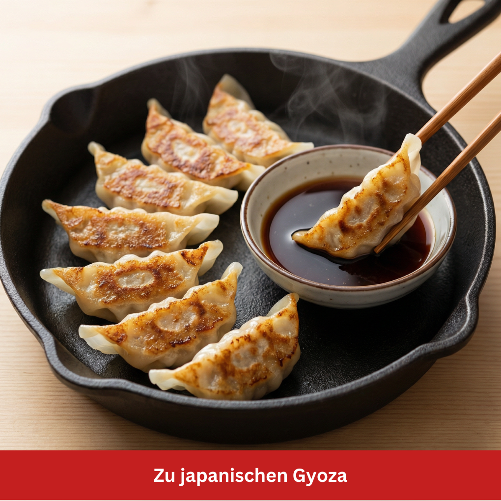 Ponzu zu Gyoza Stillife
