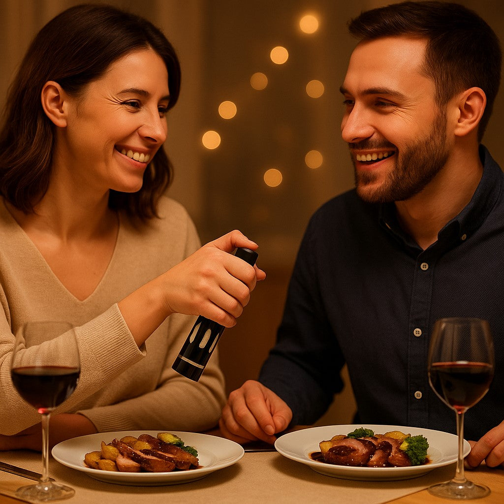 Salz- und Pfefferset Stillife Abendessen