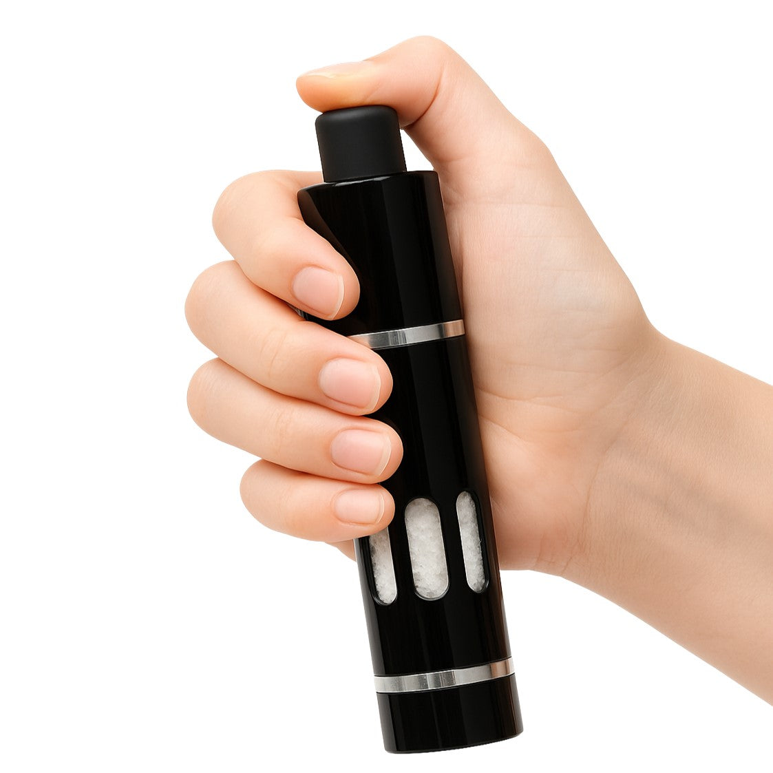 Design Salz- und Pfeffermühle Einhandbedienung