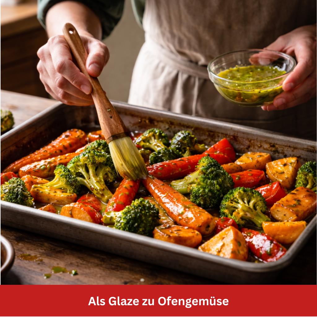 Yuzu Kosho zu Ofengemüse Stilife