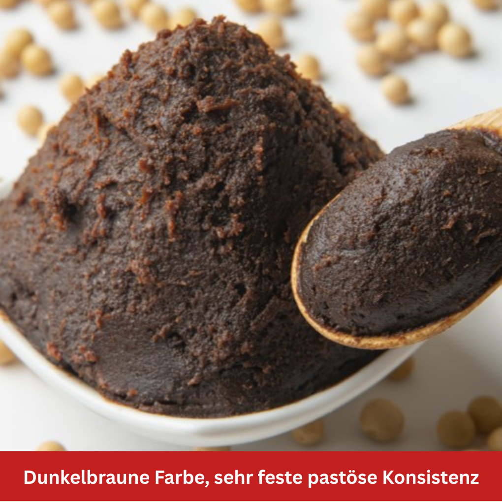 Zutaten schwarze Miso
