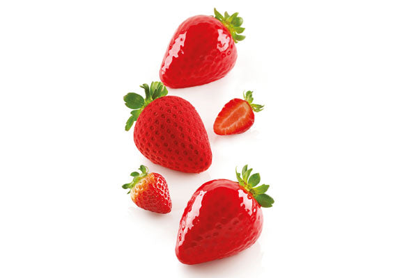 Silikonform Erdbeeren 120 ml Silikomart