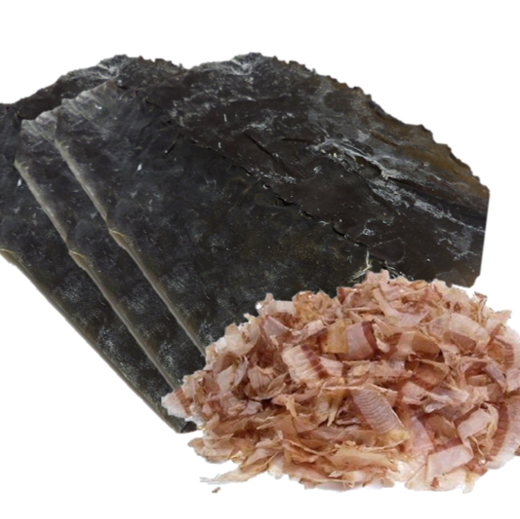 Bonito Flakes und Kombu für Dashi
