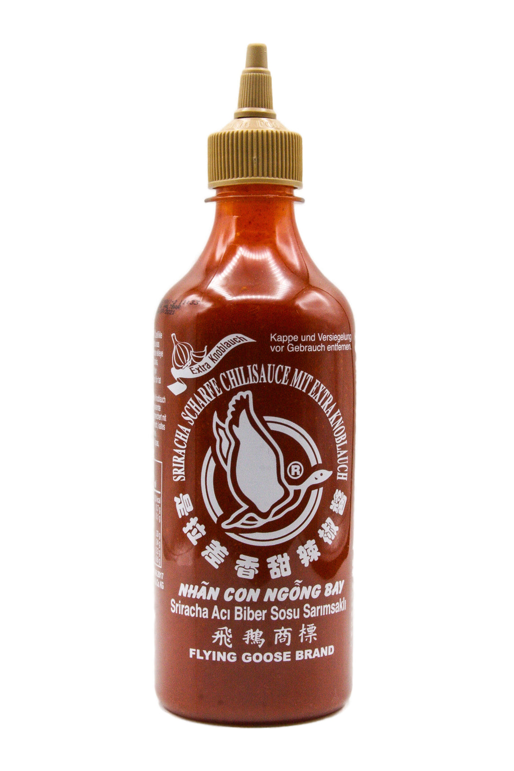 Flying Goose Sriracha Chili Sauce scharf mit Knoblauch