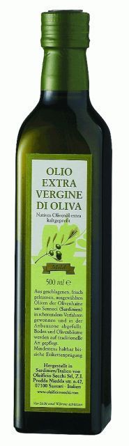 Natives Olivenöl Sardinien
