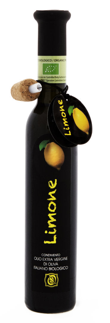 Olivenöl mit Zitrone Condimento Olio Limone