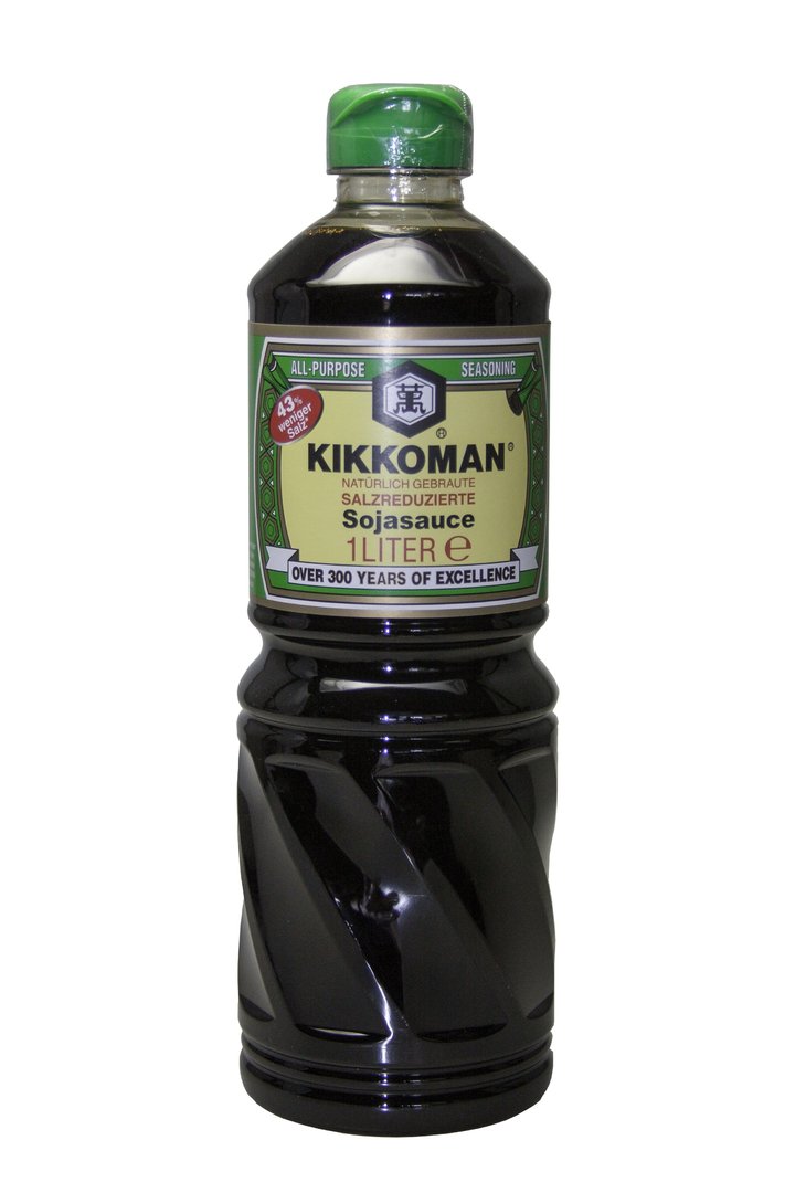 Kikkoman Sojasauce salzreduziert 975 ml Doppelpack