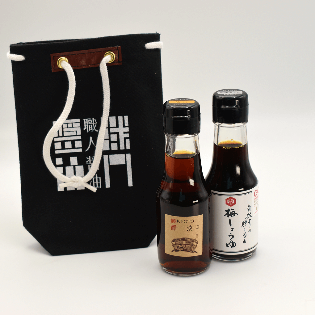 Handwerkliche Sojasaucen Ume Saishikomi Geschenk im Säckchen